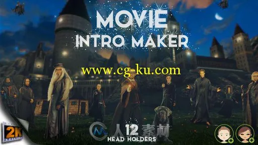 超酷魔法电影视频制作介绍幻灯片AE模板 Videohive Movie Intro Maker 19252364的图片1