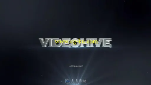 超酷三维金属电影文字标志Logo演绎AE模板Videohive Cinematic Logo Text Reveal 1...的图片6