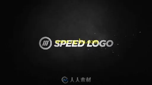 超酷火花粒子黑白标志Logo演绎AE模板Videohive Black And White Logo Reveal 1725...的图片2