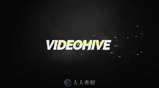 超酷火花粒子黑白标志Logo演绎AE模板Videohive Black And White Logo Reveal 1725...的图片3