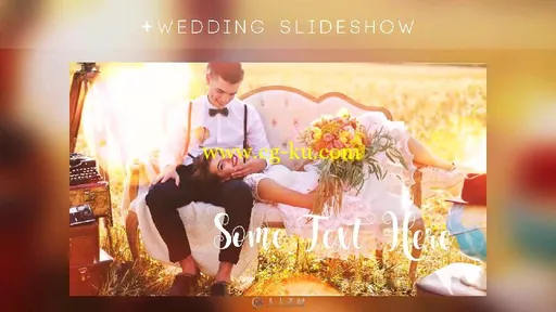 唯美浪漫粒子光斑婚礼幻灯片标题动画AE模板 Videohive Wedding Titles Slideshow L..的图片4