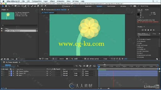 AE CC 2017运动图形基础训练视频教程 After Effects CC 2017 Motion Graphics Esse...的图片3