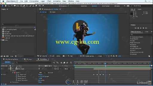 AE CC 2017运动图形基础训练视频教程 After Effects CC 2017 Motion Graphics Esse...的图片4