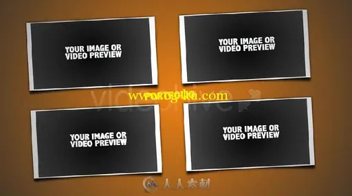 简单实用的网站功能展示动画幻灯片AE模板 Videohive Website Portfolio 753147的图片4