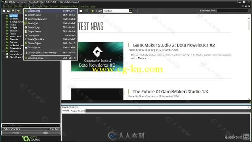 GameMaker Studio高级游戏制作技巧视频教程 Learning GameMaker Studio and GML的图片3