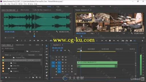 Premiere剪辑标记技术训练视频教程 Premiere Pro Guru Markers的图片1