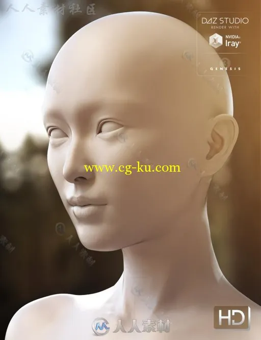 高品质女性角色3D模型合辑的图片1