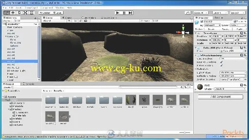 Unity与Blender游戏制作训练视频教程 PACKT PUBLISHING BUILDING A GAME WITH UNI...的图片1