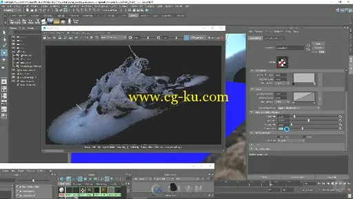 Maya与RealFlow海洋场景制作渲染技术视频教程 PLURALSIGHT RENDERING A REALFLOW O...的图片6