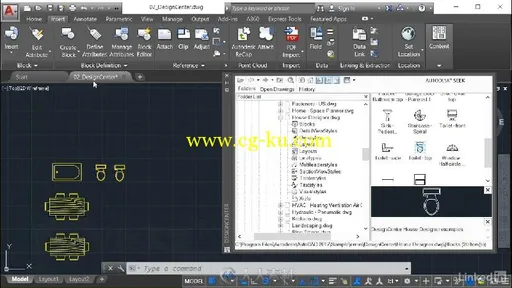 AutoCAD调色板工具技术训练视频教程 AutoCAD Tool Palettes的图片1