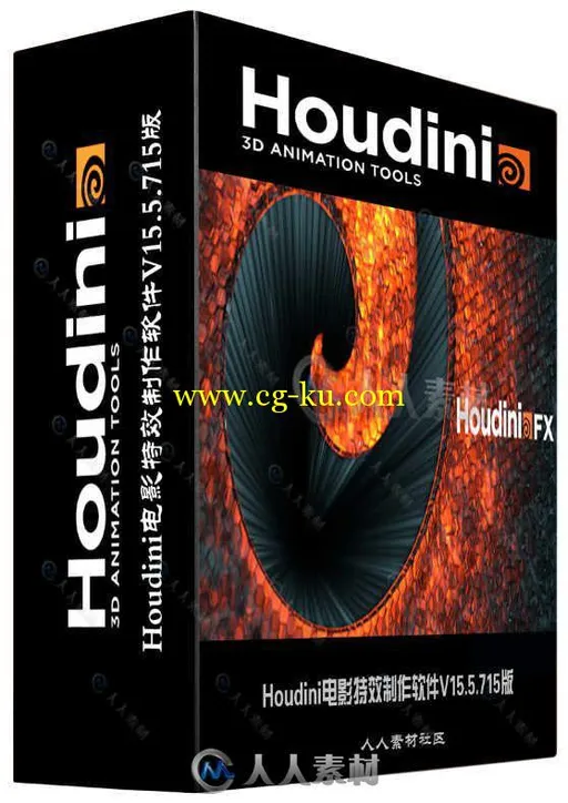 Houdini电影特效制作软件V15.5.746版 SIDEFX HOUDINI FX V15.5.746 WIN MAC LNX的图片1