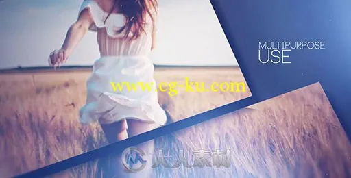 美丽时尚镜面分割效果幻灯片产品宣传AE模板 Videohive Classic Intro 19247751的图片2