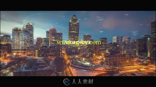 美丽科技数字线条幻灯片相册动画AE模板 Videohive Digital Slideshow 19036237的图片5