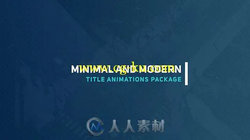 优雅时尚的文字字幕企业标题动画AE模板 Videohive Elegant Titles 3 19288673的图片1