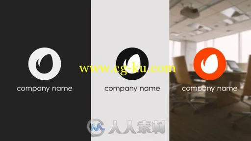 时尚简单大方公司企业标志Logo演绎AE模板 Videohive Minimal Logo Reveal 19282610的图片1