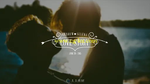 复古时尚优雅的标题动画婚礼片头AE模板Videohive Vintage Wedding Titles vol. 01...的图片1