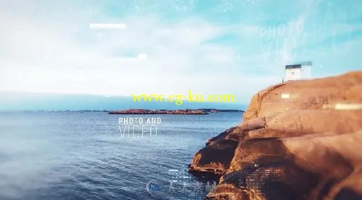 美丽时尚梦幻的毛刺幻灯片相册动画AE模板 Videohive Glitch Slideshow 17626937的图片3