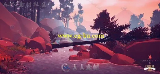 风格化水物质着色器Unity游戏素材资源的图片2