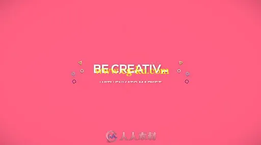 美丽时尚多彩的标志Logo演绎AE模板 Videohive Colorful Logo 19310908的图片3