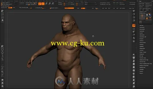 Human Zbuilder人体角色模型Zbrush插件V2版 Human Zbuilder v2 Win Mac的图片1