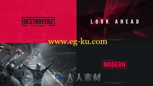 超酷极限运动片头包装视频展示AE模板 Videohive Destroyerz Sport Promo 14167362的图片1