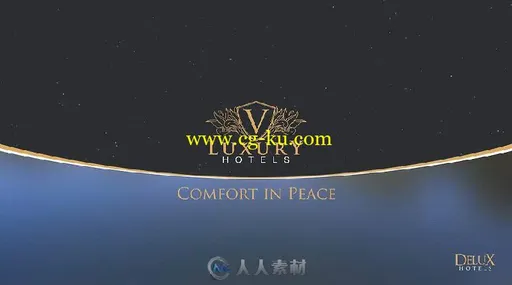 现代豪华酒店展示宣传幻灯片AE模板 Videohive Luxury Hotel Slides 12749842的图片2