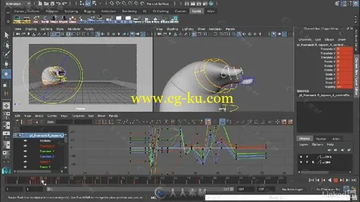 动画原理12则大师级训练视频教程 12 Principles of Animation for CG Animators的图片7