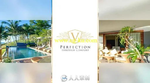 现代旅游休闲豪华酒店展示宣传幻灯片AE模板Videohive Resort Luxury Slides 13079的图片3