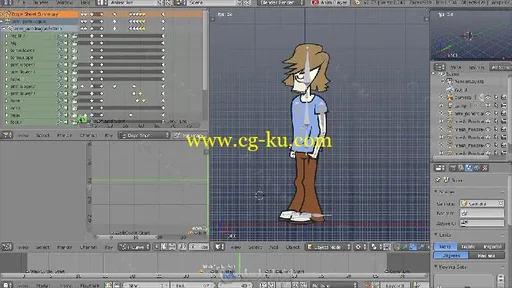 Blender二维角色动画制作视频教程第二季 3DMOTIVE 2D GAME CHARACTER ANIMATION VO的图片1