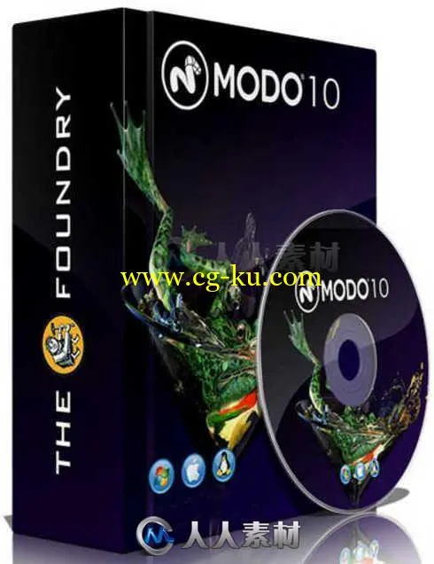 Modo三维建模设计软件V10.2V2版 THE FOUNDRY MODO 10.2V2 WIN MAC LNX XFORCE的图片1