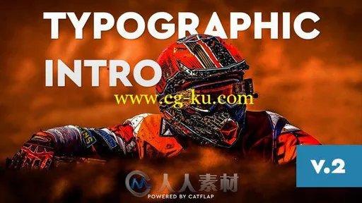 现代超酷文字排版标题动画快速片头AE模板Videohive Just A Typo Typography Intr..的图片1