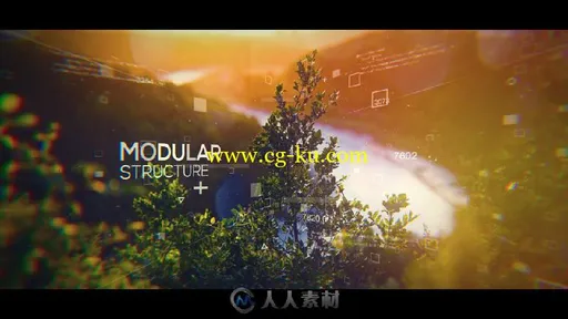 现代美丽时尚高科技数字幻灯片相册动画AE模板 Videohive Digital Slideshow 19385795的图片12