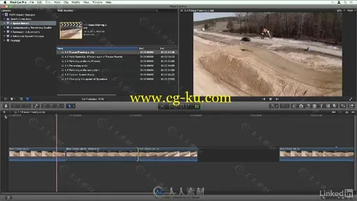 Final Cut Pro X视频帧速率技术视频教程 Final Cut Pro X Guru Creating Speed Cha的图片3