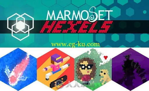 Marmoset Hexels卡通网格绘画软件V2.54版 MARMOSET HEXELS 2.54 WIN的图片1