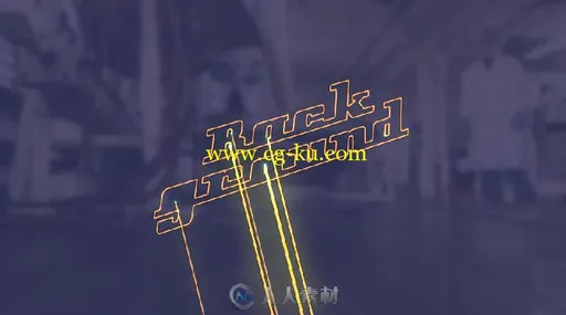 炫酷高科技激光射线描边标志显示Logo演绎AE模板 Videohive Minimal Laser - Hi-T..的图片3