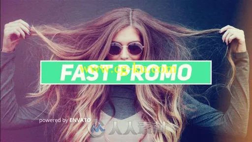 美丽快速动感多彩幻灯片企业促销AE模板Videohive Fast Colorful Corporate Prom的图片1