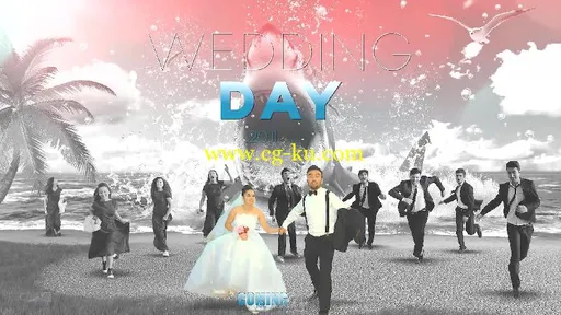 奇幻创意有趣婚礼片头视频包装AE模板Videohive Wedding Day Fantasy Poster Tease的图片2