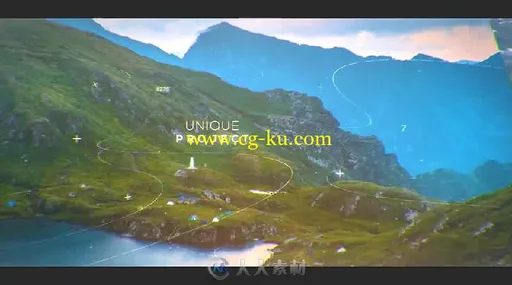 现代优雅完美的视差幻灯片相册动画AE模板Videohive Modern Parallax Opener Slide的图片4