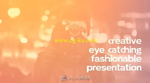 美丽创意渐变叠加效果幻灯片照片展示AE模板 Videohive Gradient Slideshow 19453338的图片1