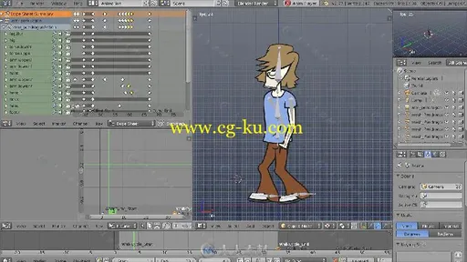 Blender二维角色动画制作视频教程第三季 3DMOTIVE 2D GAME CHARACTER ANIMATION VO的图片1