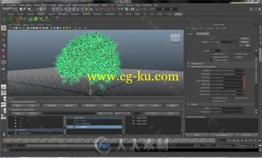 Greenworks XFrog植物Maya插件V5.5版 XFROG 5.5 FOR MAYA 2017 WIN MAC的图片2