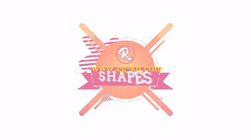 简单抽象图形运动标志LOGO演绎AE模板 Videohive Shape Logo Constructor 11175555的图片3