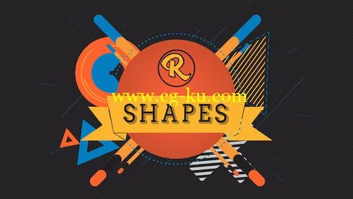 简单抽象图形运动标志LOGO演绎AE模板 Videohive Shape Logo Constructor 11175555的图片4