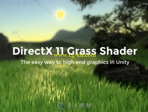 直观简单的草色渲染器DirectX11着色器Unity游戏素材资源的图片3
