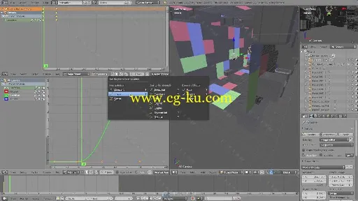 Blender科幻抽象视觉冲击视频教程 CGCOOKIE CREATING A LOOPING CORRIDOR的图片1