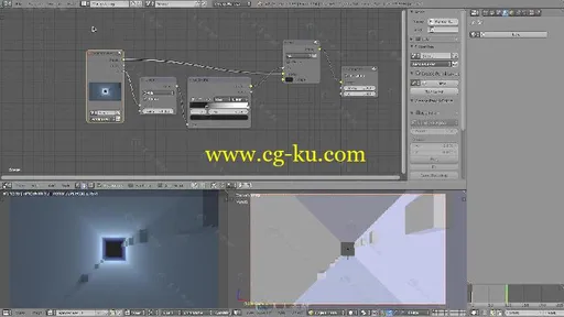 Blender科幻抽象视觉冲击视频教程 CGCOOKIE CREATING A LOOPING CORRIDOR的图片5