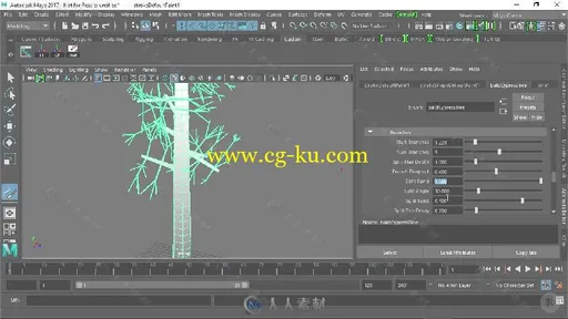 Maya森林泥沼中角色实例制作高阶技巧视频教程 PLURALSIGHT MAYA CHARACTER AND ENV的图片13