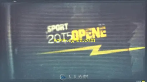 史诗炫酷粒子光斑体育运动电视栏目视频包装AE模板Videohive Sport Style Opener 1的图片2