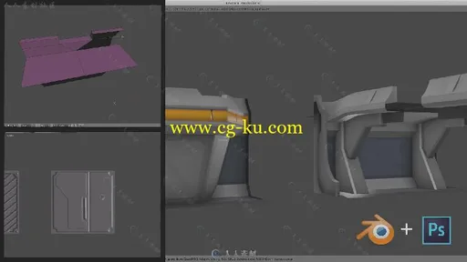 Blender塔防游戏实例制作训练视频教程 CGCOOKIE CREATING A TOWER DEFENSE GAME的图片10