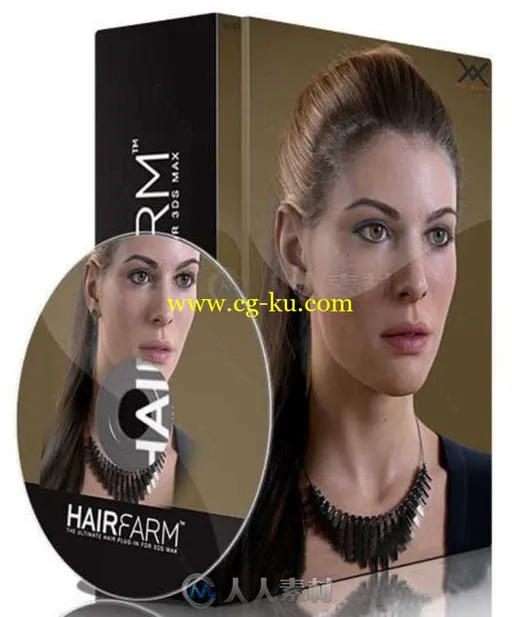 Hair Farm头发农场3dsmax插件V2.6.1版 HAIR FARM PRO V2.6.1 FOR 3DS MAX 2013-201的图片3